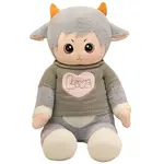 Плюшевая кукла Cute Clothing Lamb Bitter purchase, желтый - фото 8