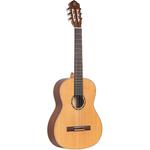 Акустическая гитара Ortega Guitars 6 String Family Series Full Size Nylon Classical Guitar with Bag, Right, Cedar Top-Natural-Satin, - фото