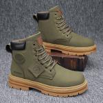 Мартин Boots Унисекс Желтый HUANAI, Абрикос [Мужские без подкладки] - фото 3