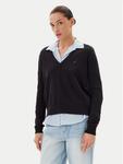 Свитер обычного кроя Essential DW0DW19888 Tommy Jeans, черный - фото