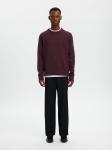 SELECTED Свитер в винном красном - фото 4