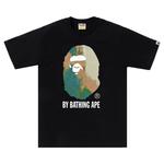 Футболка BAPE Tie Dye By Bathing Ape Tee, Black/Beige - фото