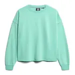 Толстовка Superdry Essential Logo Gd Relax, зеленый - фото