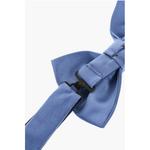 Галстук-бабочка из шелкового атласа CODE Corneliani, светло-голубой - фото 3