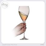 Фужеры для белого вина IMPERIAL каплевидной формы, 350 мл, "Париж", набор из 2 фужеров из хрустального стекла, можно мыть в посудомоечной машине IMPERIAL glass, прозрачный - фото 5