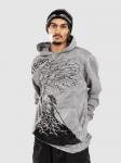 Худи Affliction Creeper Hoodie, grey wash - фото 4