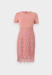 Платье VILA VICLARA O NECK DRESS, Old Rose/Light Pink - фото 5