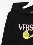 Versace Kids худи с логотипом, черный - фото 3