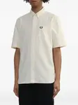 Рубашка оксфорд Fred Perry, нейтральный - фото 3