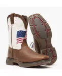 Детские ботинки Lil' Rebel от Distressed Flag Western Boot Durango, коричневый - фото 4