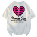 Футболка унисекс WARRIOR белая - фото