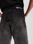 Обычные джинсы KARL LAGERFELD JEANS, пятнистый черный - фото 3