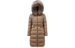 Пуховик женский Moncler, черный - фото