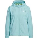 Adidas Женская ветровка с капюшоном, Light Mint - фото