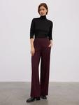 BGN Брюки в бордоском цвете - фото