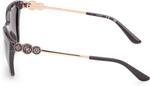 GUESS Cat-Eye Signature Plastic солнцезащитные очки, Grey - фото 2