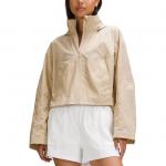 Легкая куртка Lululemon, цвет белый/бежевый - фото