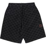 Шорты джинсовые Bape College Monogram Relaxed Fit 13oz A BATHING APE, синий - фото 3