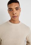 Джемпер JJROY KNIT CREW NECK Jack & Jones, бежевый - фото 4