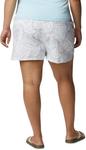 Женские шорты Columbia Standard Alpine Chill Zero, White Leafy Lines - фото 7