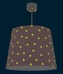 Потолочный светильник Dalber Stern, розовый - фото 4