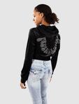 Толстовка True Religion Crystal Velour Sweatjacke, black - фото 2