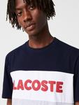 Пижама LACOSTE Long Pajamas, цвет Navy/mottled grey - фото 4