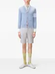 Кардиган в рубчик Thom Browne, синий - фото 2