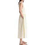 Платье миди с приталенным поясом TOTEME, бежевый - фото 6