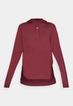 Топ Puma MODEST HOODIE, Ruby Shimmer/Bordeaux - фото 5