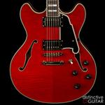 Электрогитара D'Angelico Excel DC Trans Cherry - фото