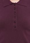 Поло VILA VIAMANDA, Fig/Dark Purple - фото 6