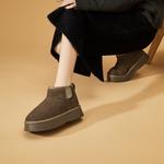 Зимние сапоги женские DAPHNE, серый - фото 10