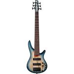 Ibanez SR606E 6-струнная электробас-гитара Cosmic Blue Starburst Flat - фото 3