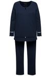 Пижама Ulla Popken Pajama, ночной синий - фото
