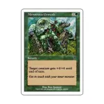 CCG Чудовищный рост (С), MTG - 7th Edition - фото