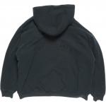 Толстовка с капюшоном на молнии Acne Studios, черный - фото 2