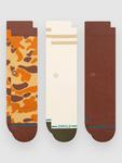 Носки Stance Camo Crew 3 Pack Socks, brown - фото