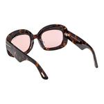 TOM FORD Солнечные очки Кармен, Tortoiseshell - фото 5