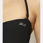 Верх бикини Karl Lagerfeld, черный - фото 4