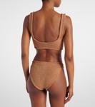 Бикини Xandra Hunza G, Metallic Cocoa - фото 3