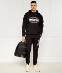 Толстовка Ea7 Regular Fit с овальным принтом, черный - фото 2