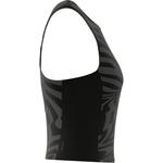 Тренировка Top Techfit Printed Crop Adidas, черный - фото 3