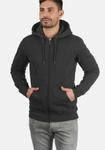 Худи !Solid Zip-Up Hoodie Berti, темно-серый - фото 2