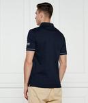 Поло Guess Jeans Lyle Slim Fit, синий - фото 3