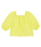 Льняная блузка Anastide Bonpoint, желтый - фото 4