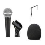 Ручной микрофон Shure SM58 Dynamic Podcasting Microphone Kit - фото