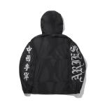 LiNing Куртка мужская Black Gray All Over Print - фото 3