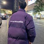 ALang Studio Пуховик Unisex, Coffee - фото 9