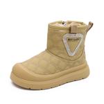 Детские зимние ботинки для детей Budding, хаки - фото 2